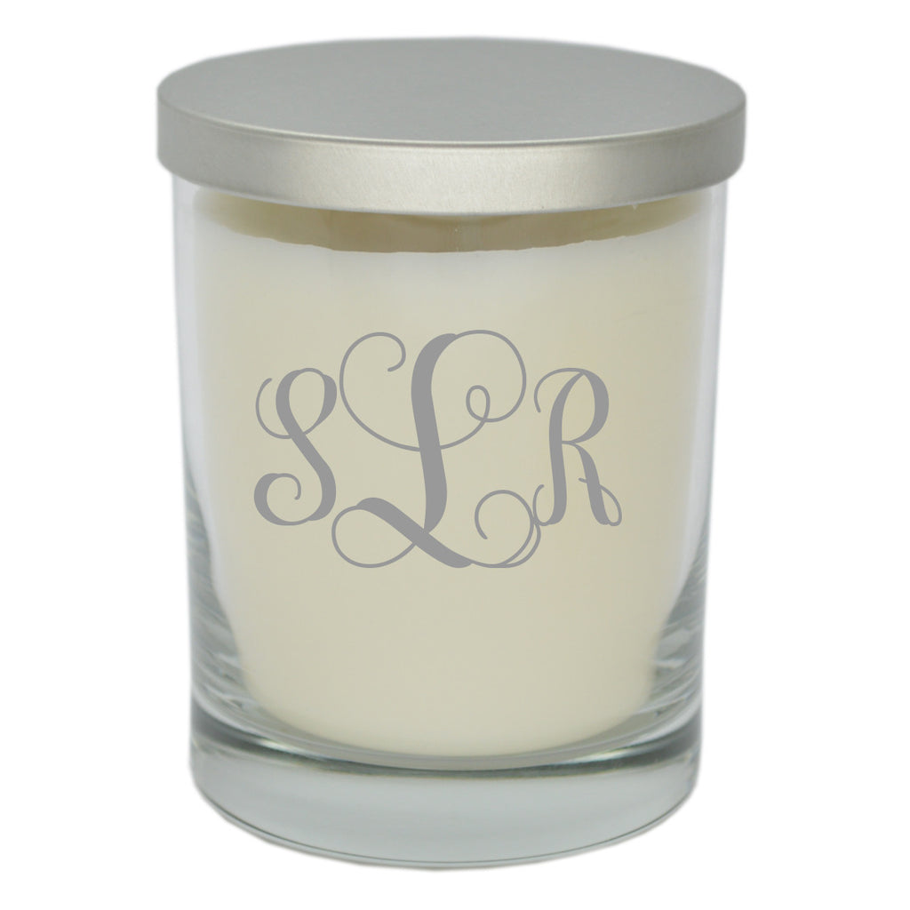 Eco Luxury Soy Unscented Candle - Personalized