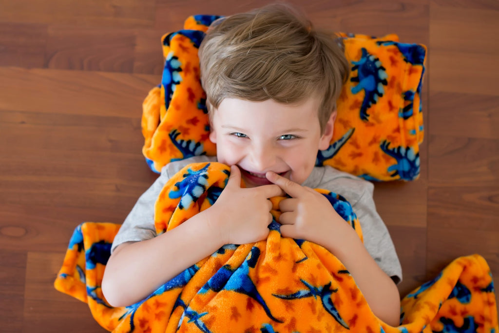 Dino-Mite Plush Nap Blanket - Premier Home & Gifts