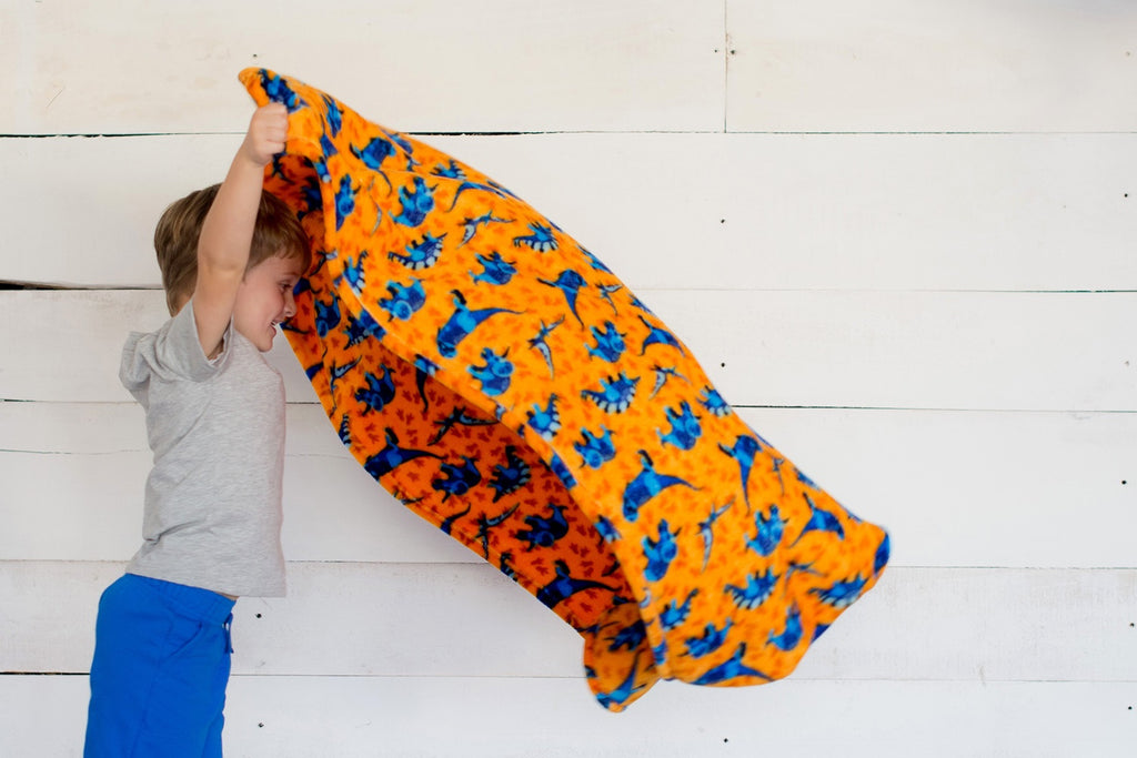Dino-Mite Plush Nap Blanket - Premier Home & Gifts