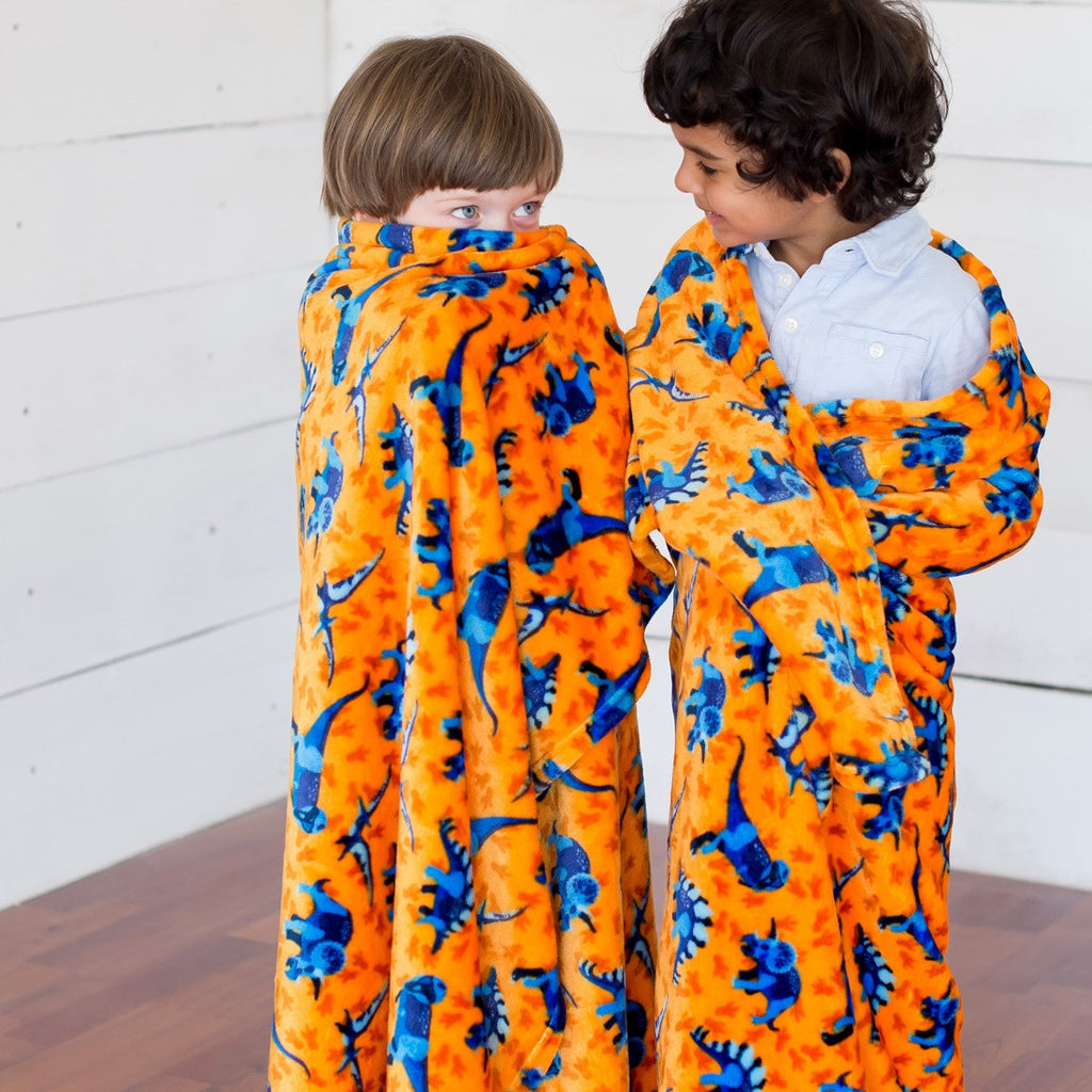 Dino-Mite Plush Nap Blanket - Premier Home & Gifts