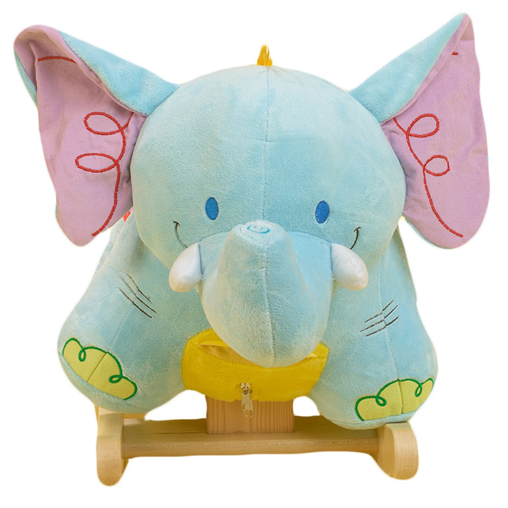 Blue Elephant Rocker