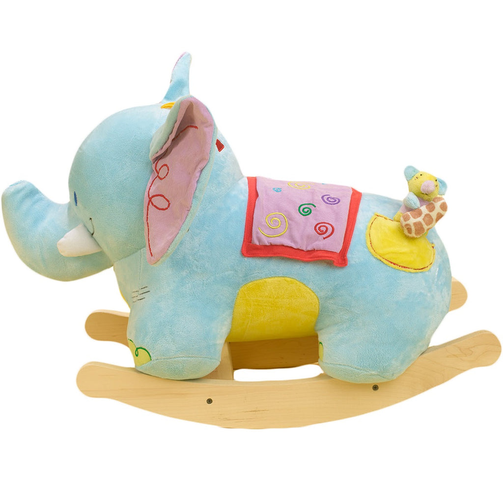 Blue Elephant Rocker