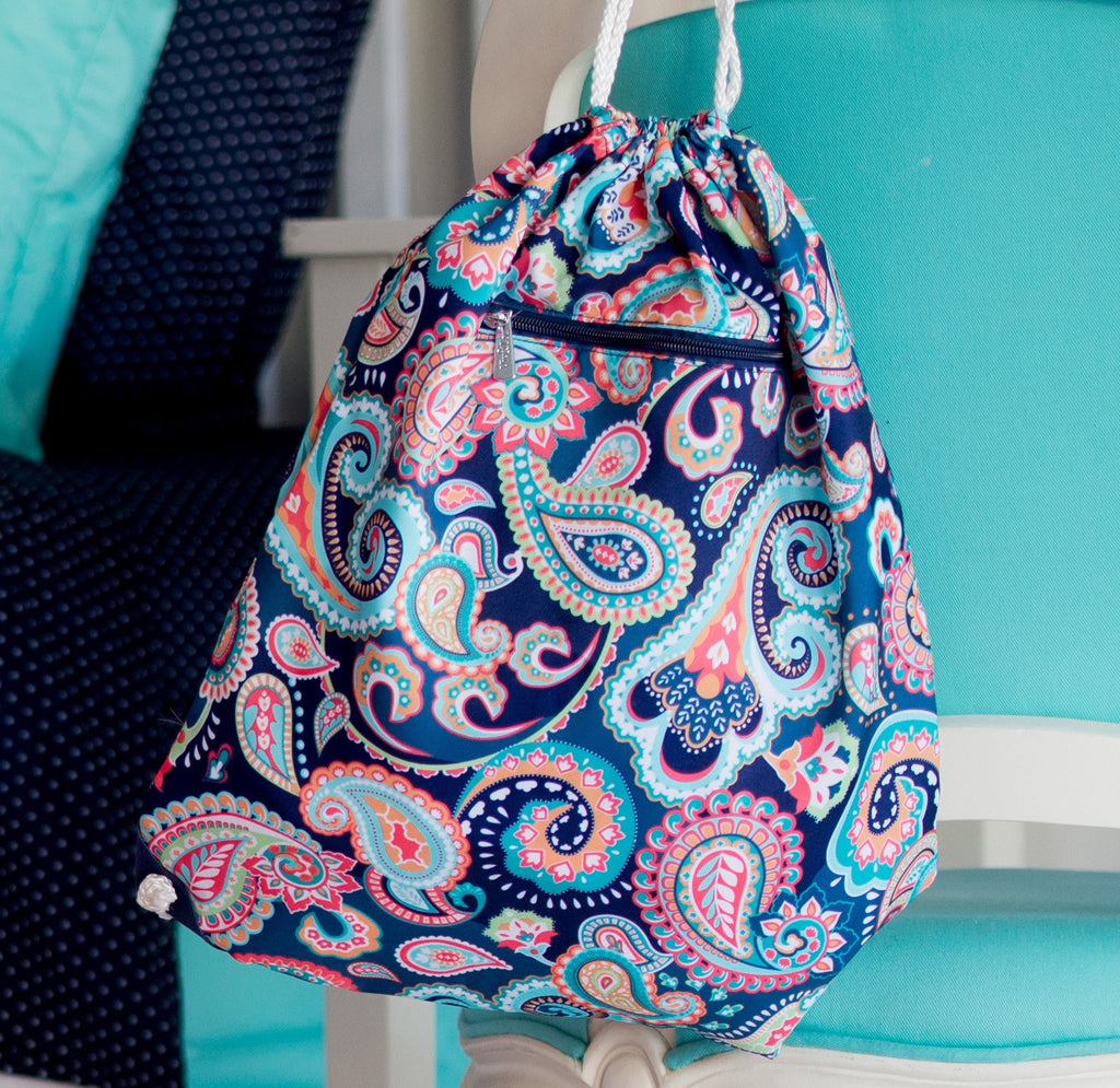 Emerson Paisley Personalized Gym Bag - Premier Home & Gifts