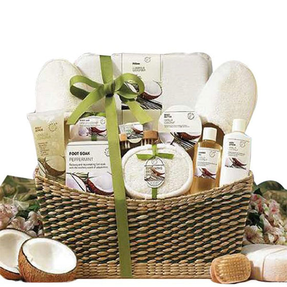 Vanilla Luxury Spa Gift Basket - Gift Basket for Her