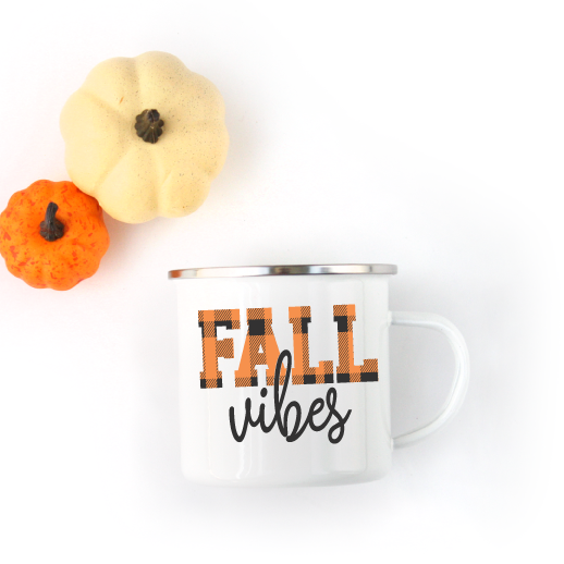 Fall Vibes Camping Mug