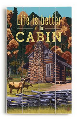 Life is Better Wood Sign