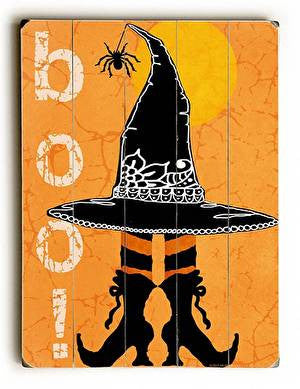 Boo! Halloween Wood Sign