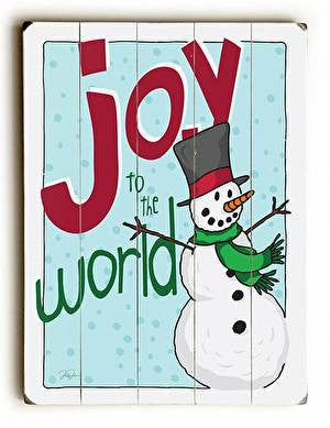 Joy to the World Wood Sign