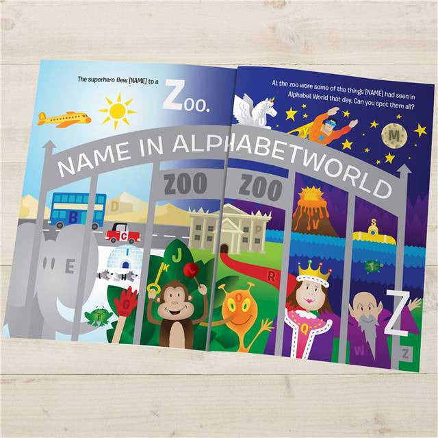 ABC Adventure Book - Personalized