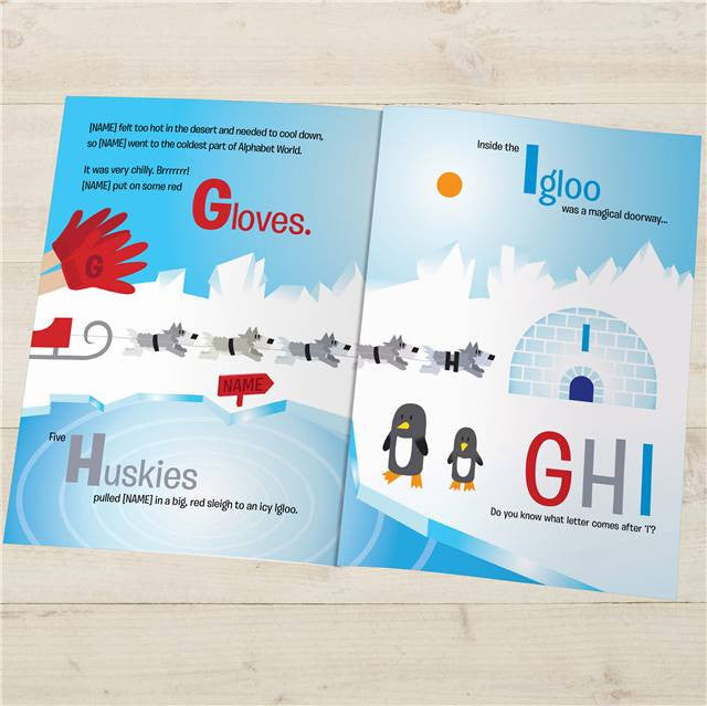 ABC Adventure Book - Personalized