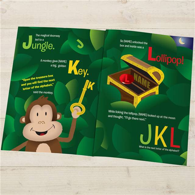 ABC Adventure Book - Personalized