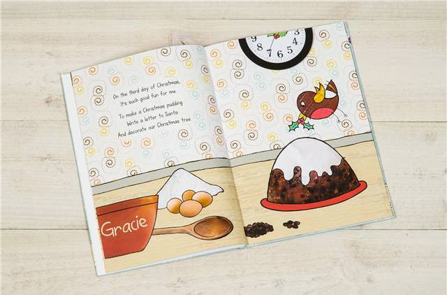 12 Days of Christmas Book - Personalized with Child's Name