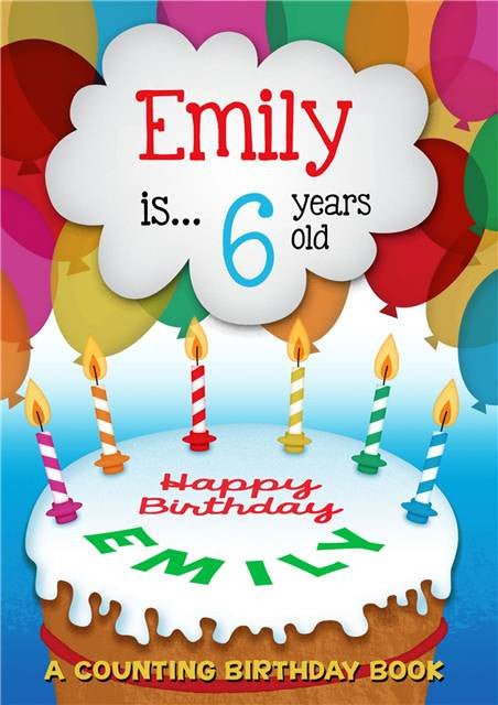 Counting Birthday Book - Personalized