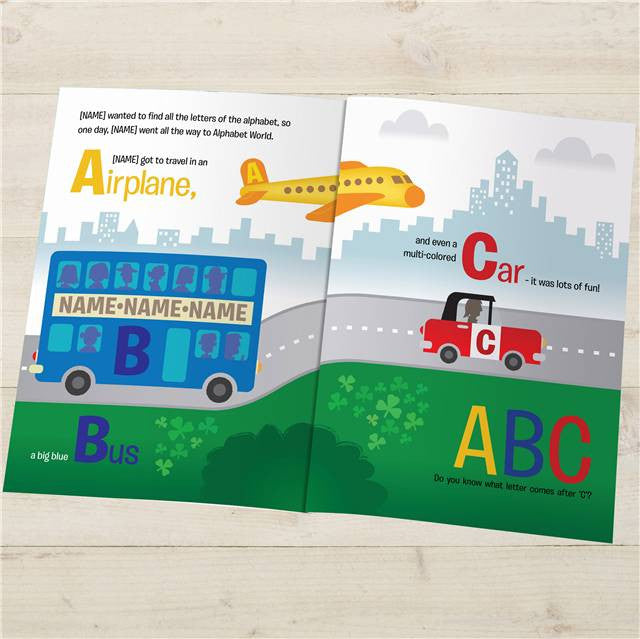 ABC Adventure Book - Personalized