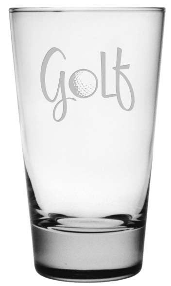 Golf Highball Glasses - Set of 4