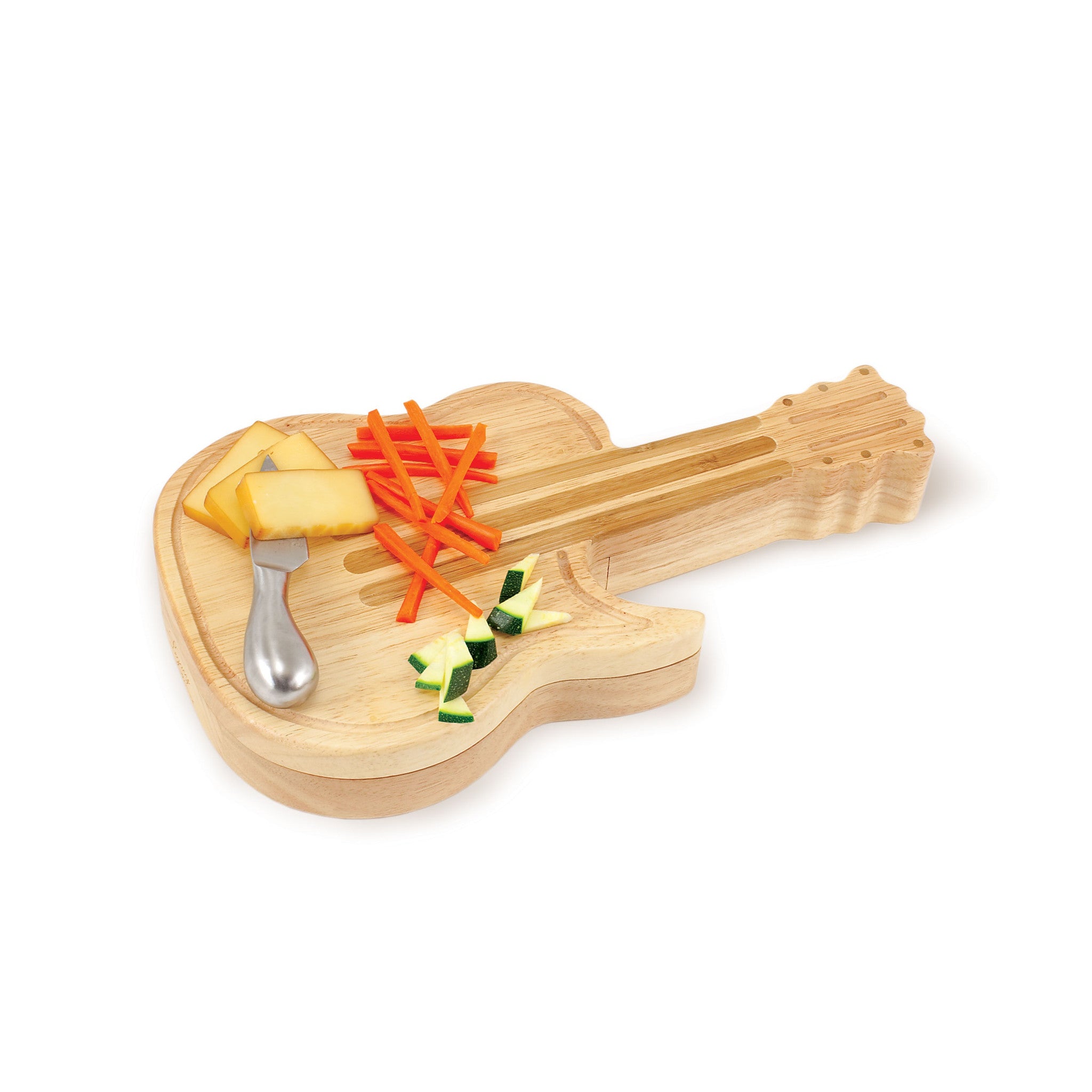 Picnic Time Guitar Cheese Board Set