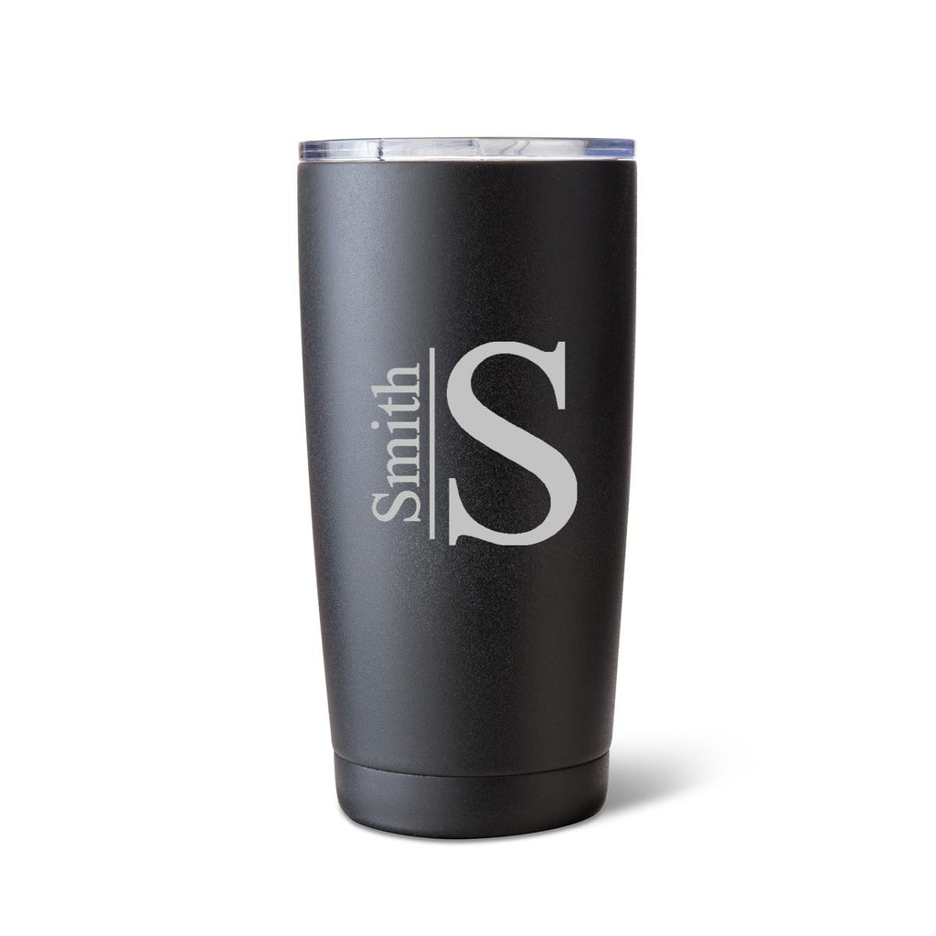 Black Matte Double Wall Insulated Tumbler
