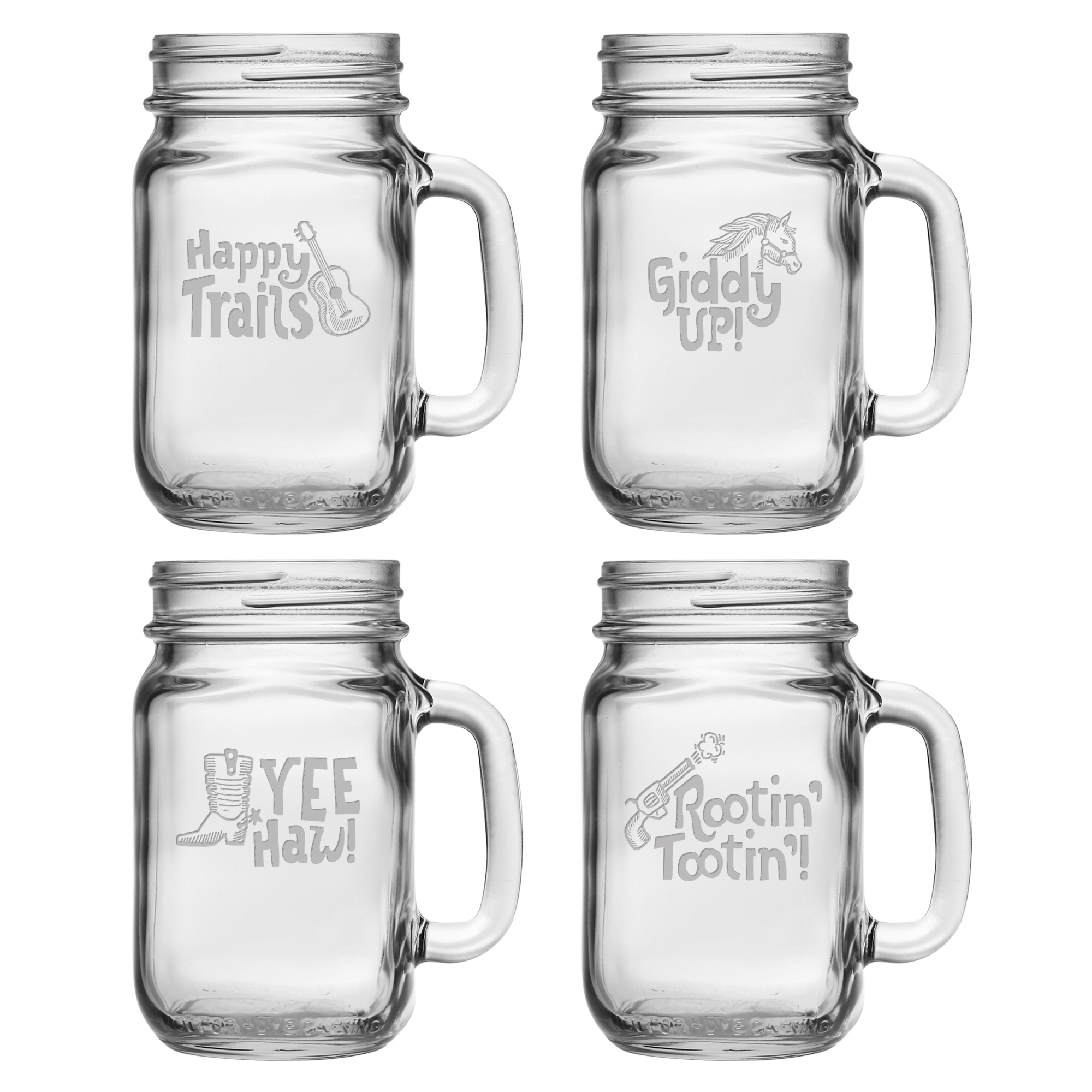 Mason Drinking Glasses