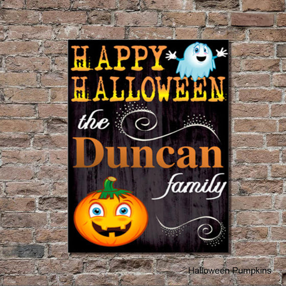Halloween Canvas Wall Art - Jack O'Lantern | Premier Home & Gifts