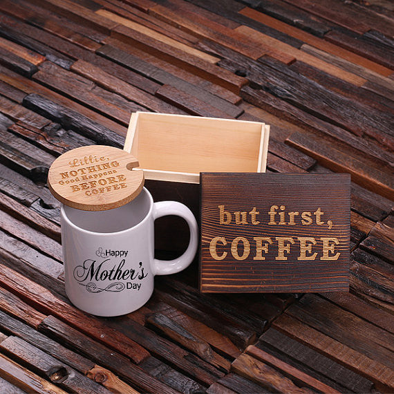But First, Coffee Mother's Day Coffee Gift Set - Premier Home & Gifts