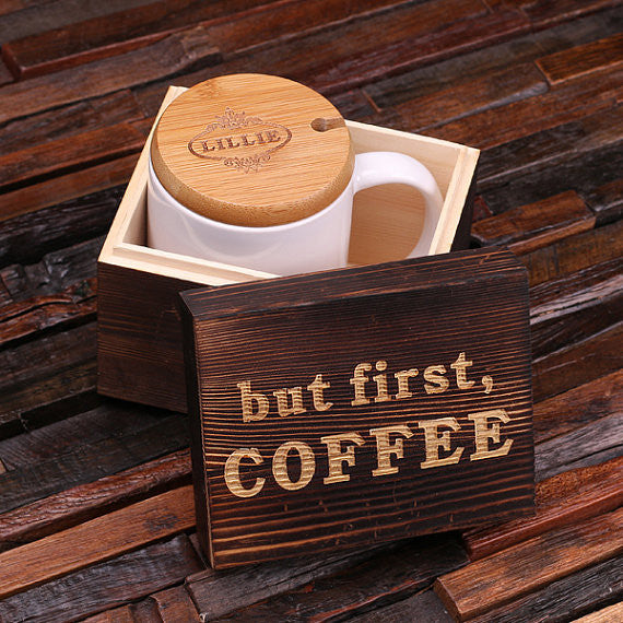 But First, Coffee Name Coffee Gift Set - Premier Home & Gifts