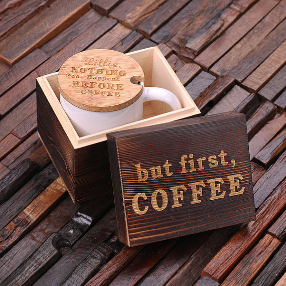 But First, Coffee Faith Coffee Gift Set - Premier Home & Gifts