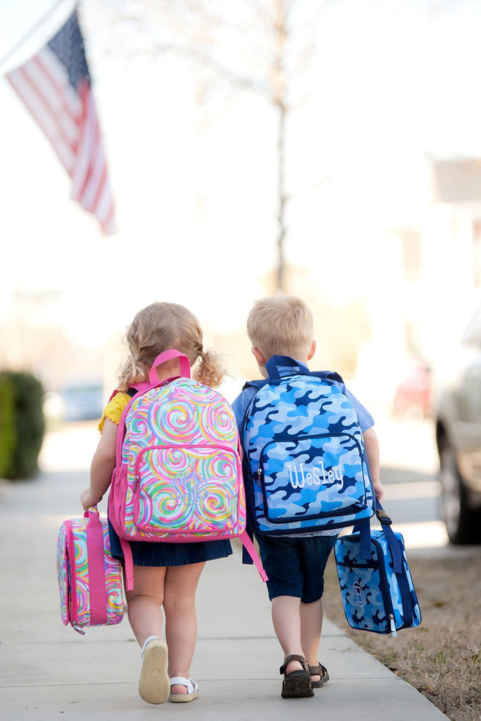 Swirls Preschool Backpack Personalized Backpacks