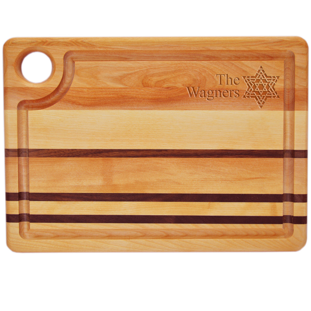 Star of David Cutting Board ~ Personalized | Hanukkah Gifts