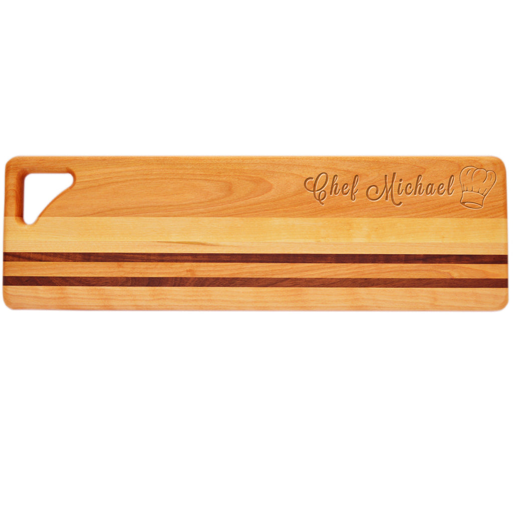 Chef Hat Long Serving Board