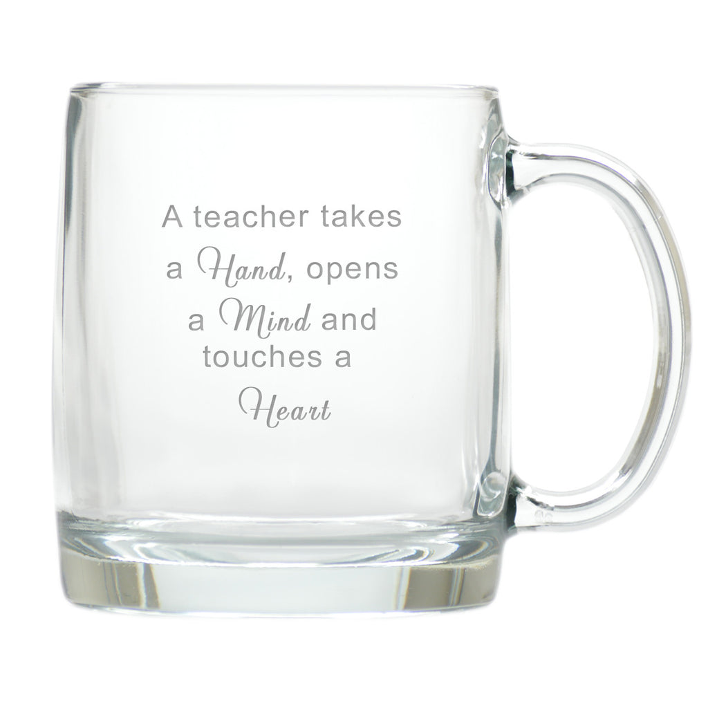 Hands, Minds and Hearts Teacher Coffee Mug