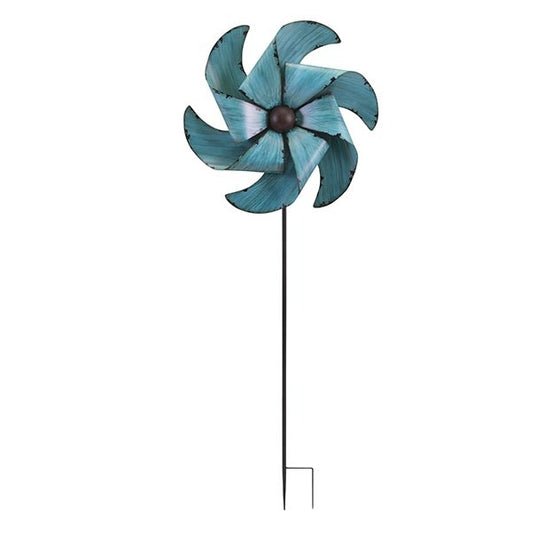 Garden Pinwheel - Blue