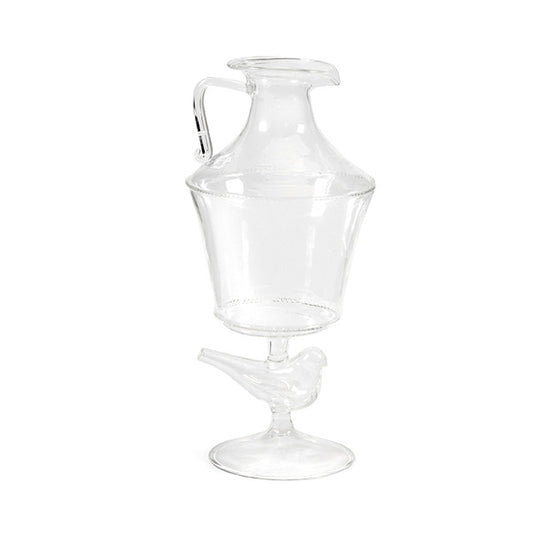 Glass Bird Pitchers