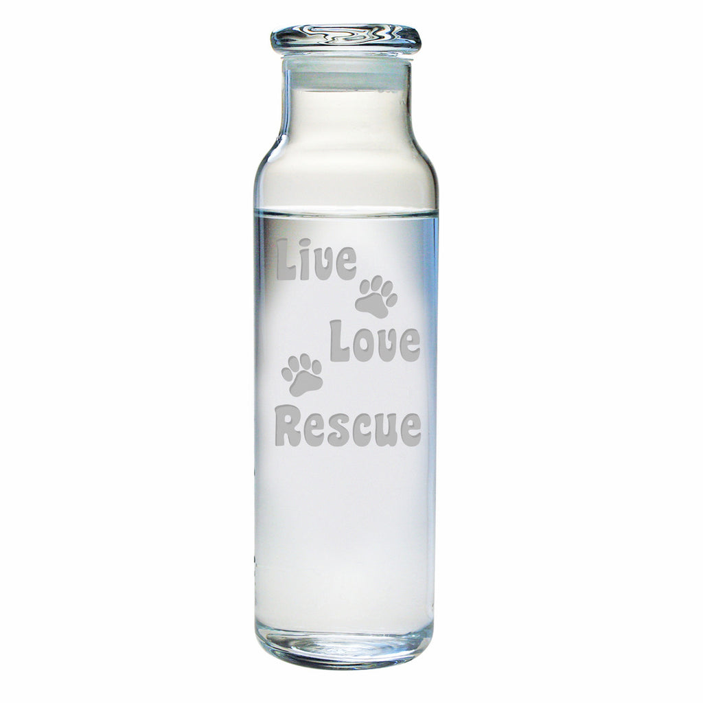  Live Love Rescue Water Bottle with Lid