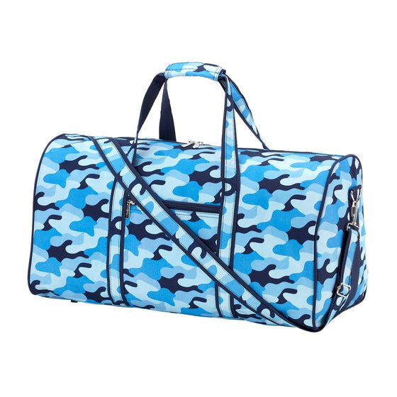 Blue Camo Duffel Bag - Kids Gifts - Monogrammed Gifts