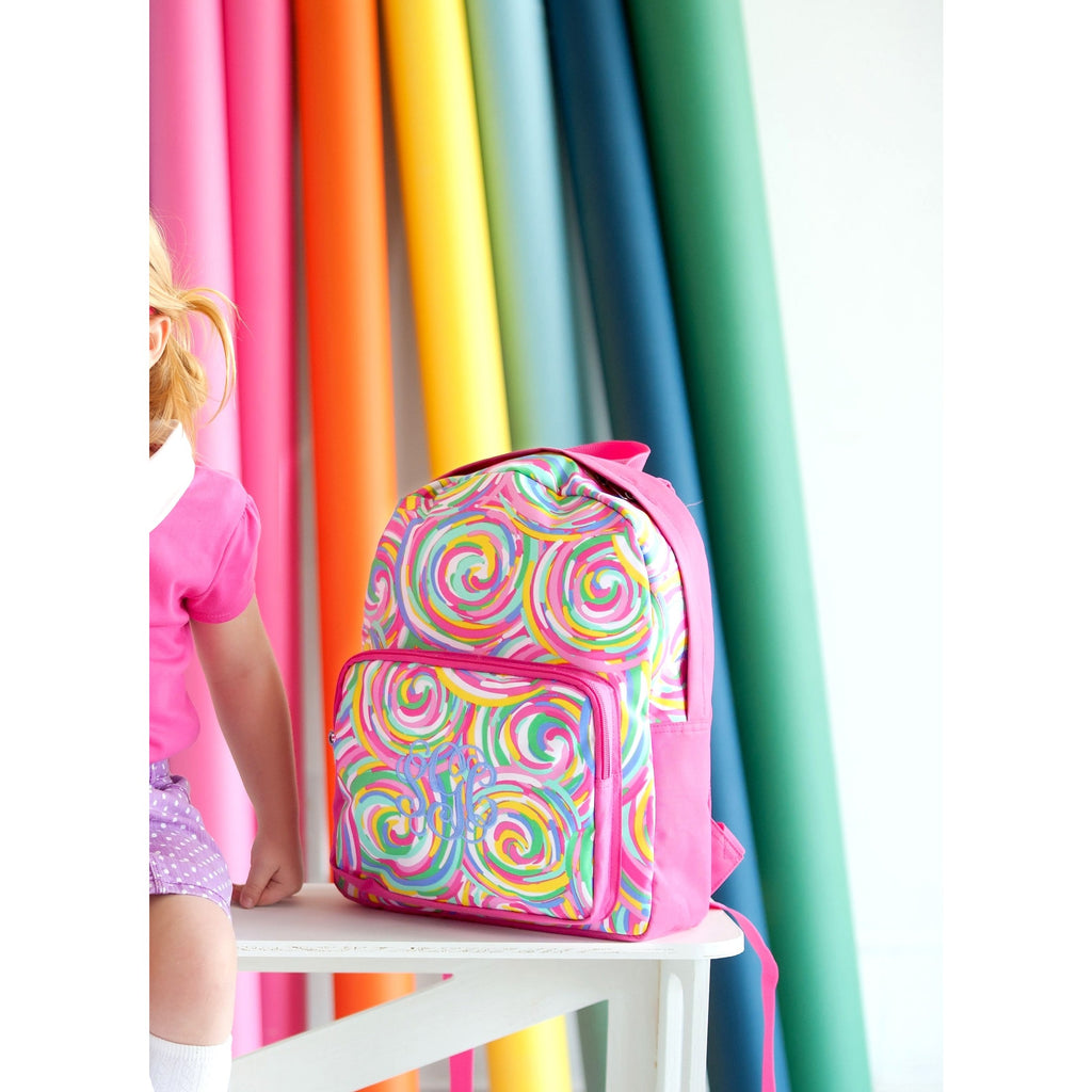 Swirls Preschool Backpack Personalized Backpacks