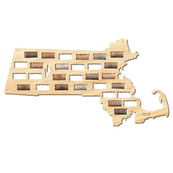 Massachusetts Wine Cork Sign - Premier Home & Gifts