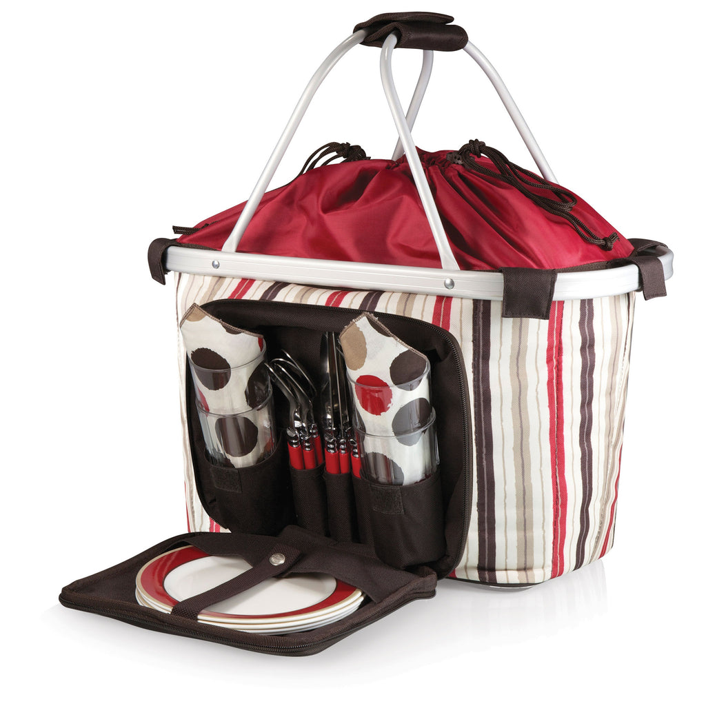 Melrose Picnic Basket Tote - Moka