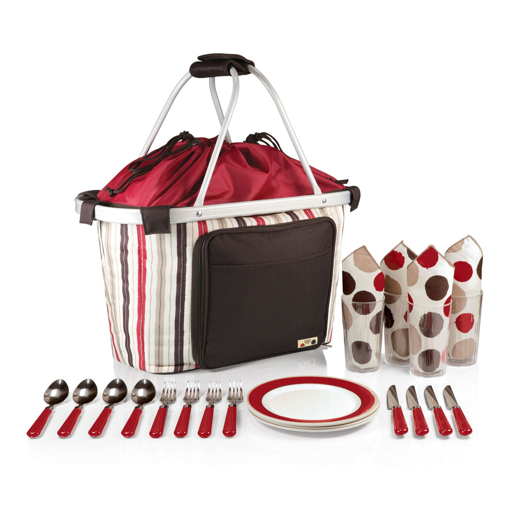 Melrose Picnic Basket Tote - Moka