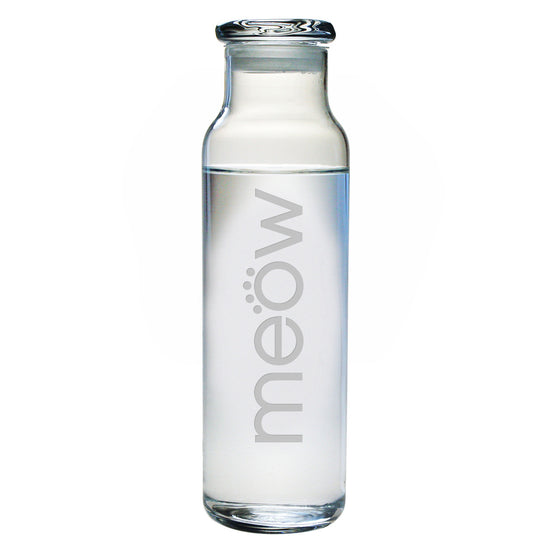 Meow Water Bottle with Lid
