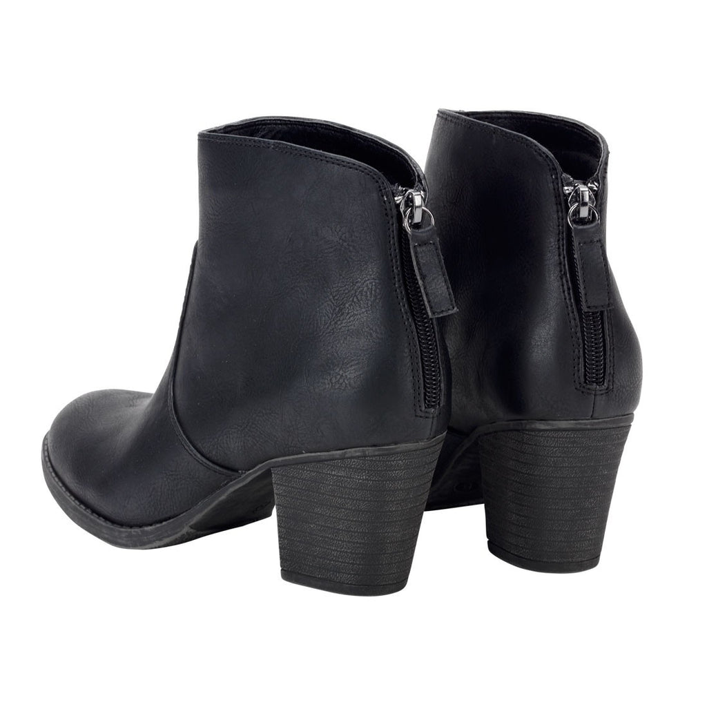 Ashlyn Ankle Boots - Black | Premier Home & Gifts