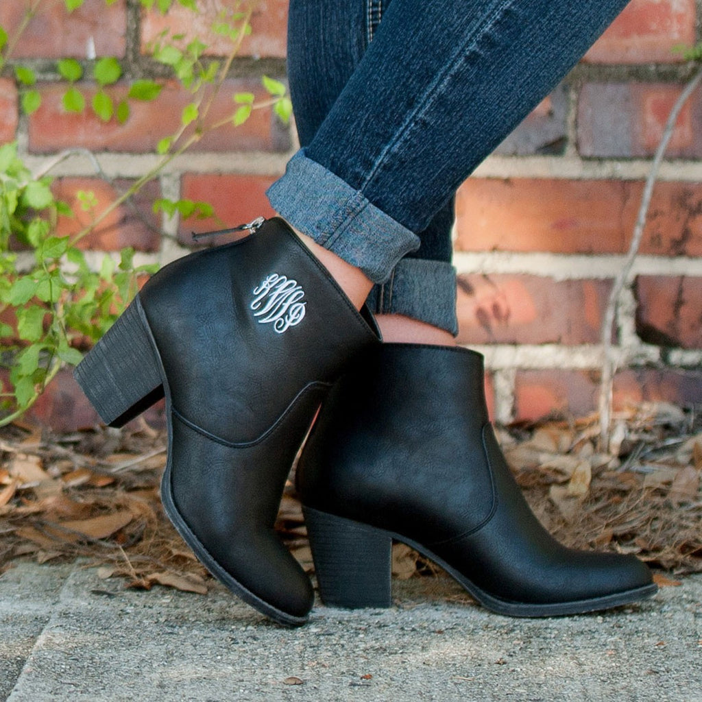 Ashlyn Ankle Boots - Black | Premier Home & Gifts