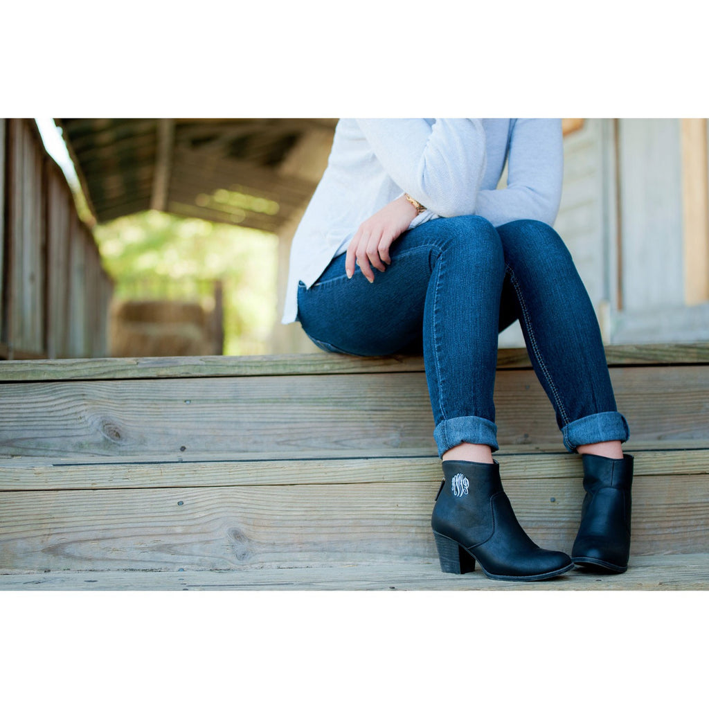 Ashlyn Ankle Boots - Black | Premier Home & Gifts