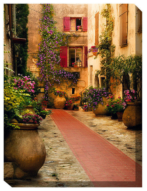 Fleur de Rue Outdoor Canvas Art - Premier Home & Gifts