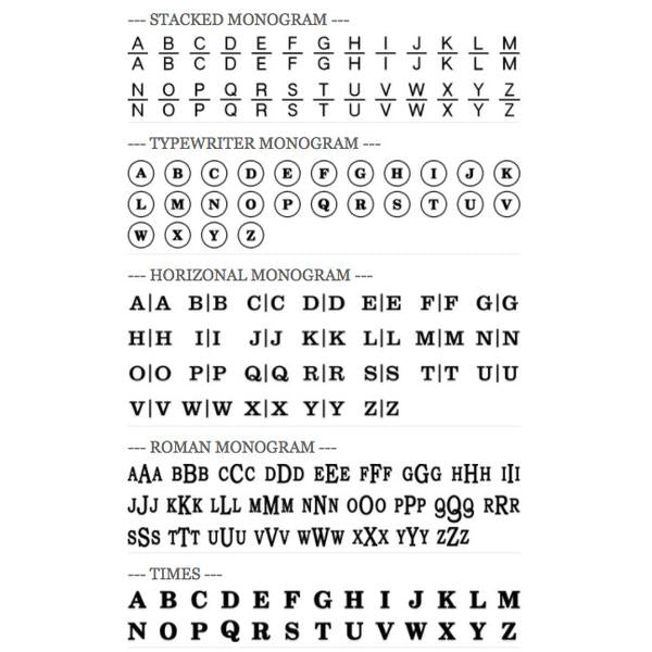 Font Choices