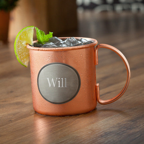 Moscow Mule Copper Medallion Mug ~ Personalized
