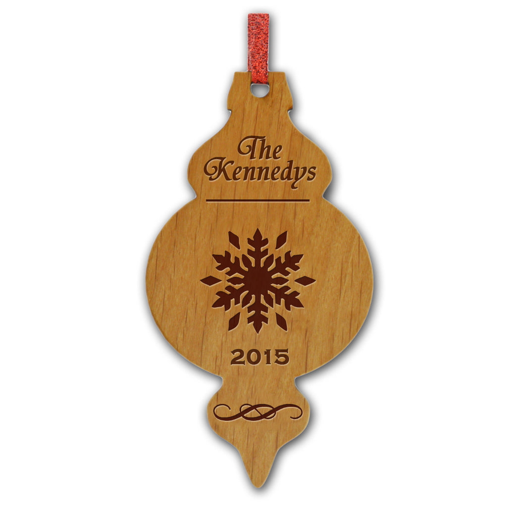 Old Fashioned Wood Ornament