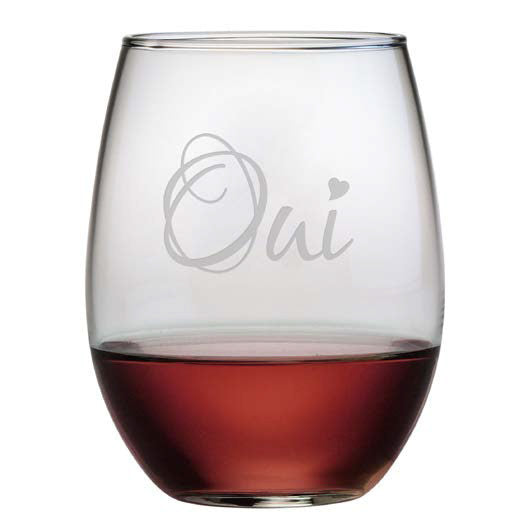 Oui Stemless Wine Glasses