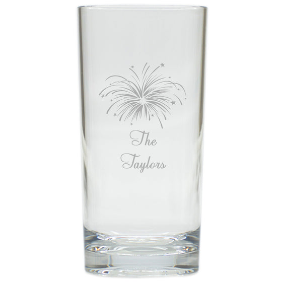 Fireworks Highball Outdoor Glasses - Set of 4