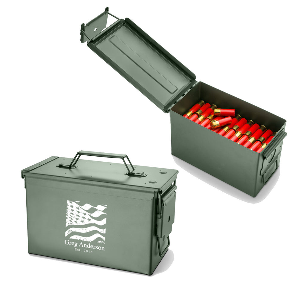 Metal Ammo Box - Personalized | Premier Home & Gifts