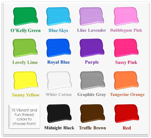 Thread Color Choices